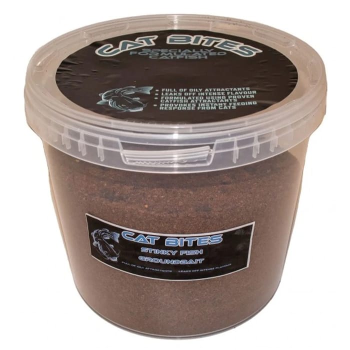 Bait-Tech Cat Bites Stinkyfish Fishing Groundbait 2.4kg