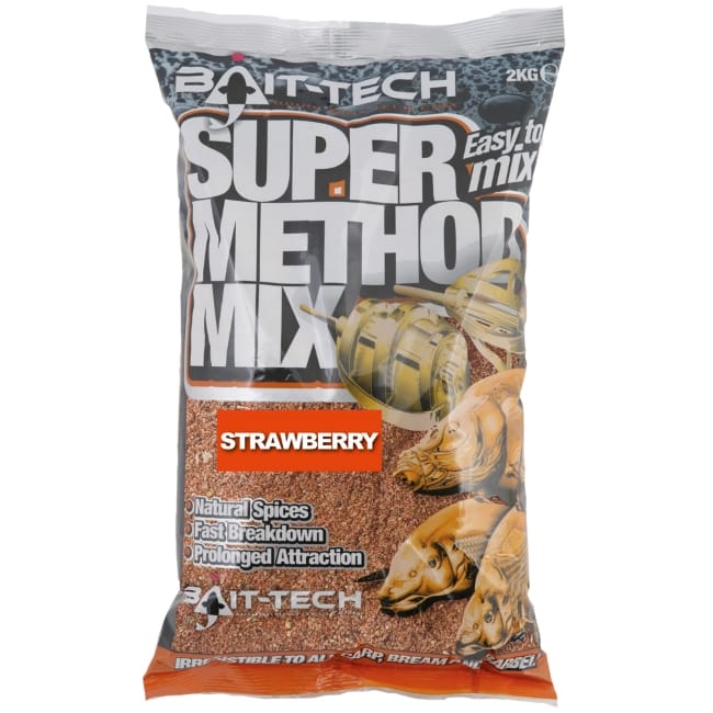 Bait-Tech Super Method Mix Strawberry 2kg