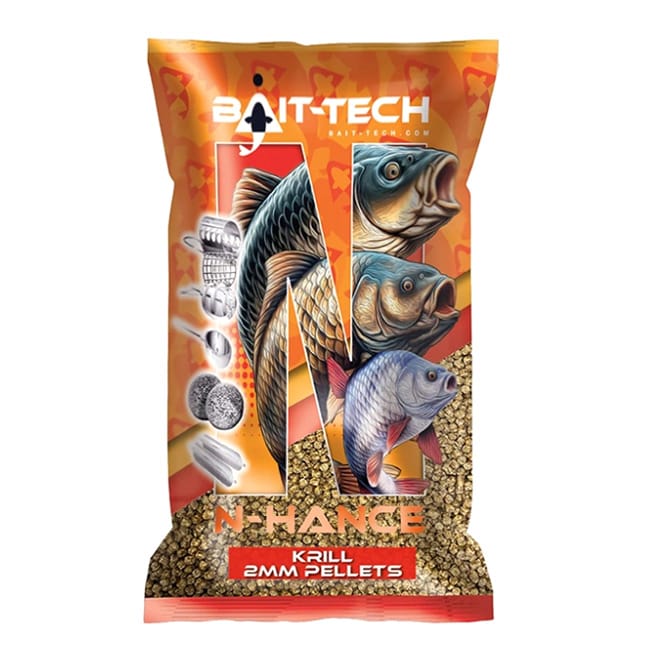 Bait-Tech N-Hance Krill Pellets 700g