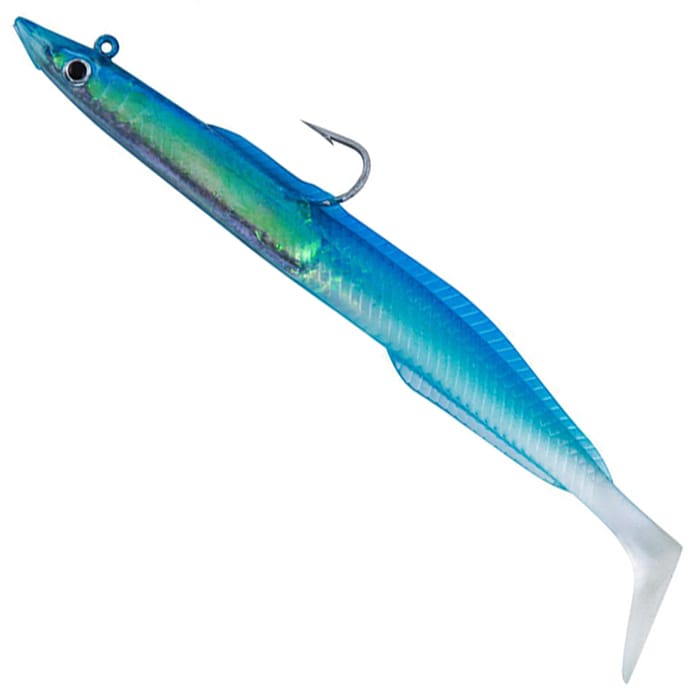 Berkley Powerbait Sandeels Pack of 3 Blue Close Up Example