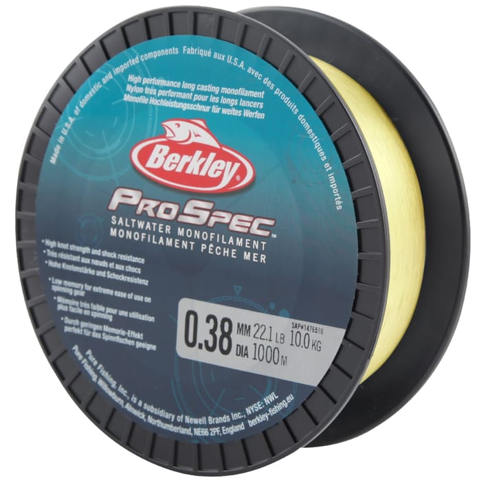 Berkley Pro Spec Saltwater Mono Yellow