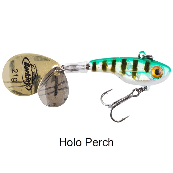 Berkley Pulse Spintail Lure 14g Holo Perch