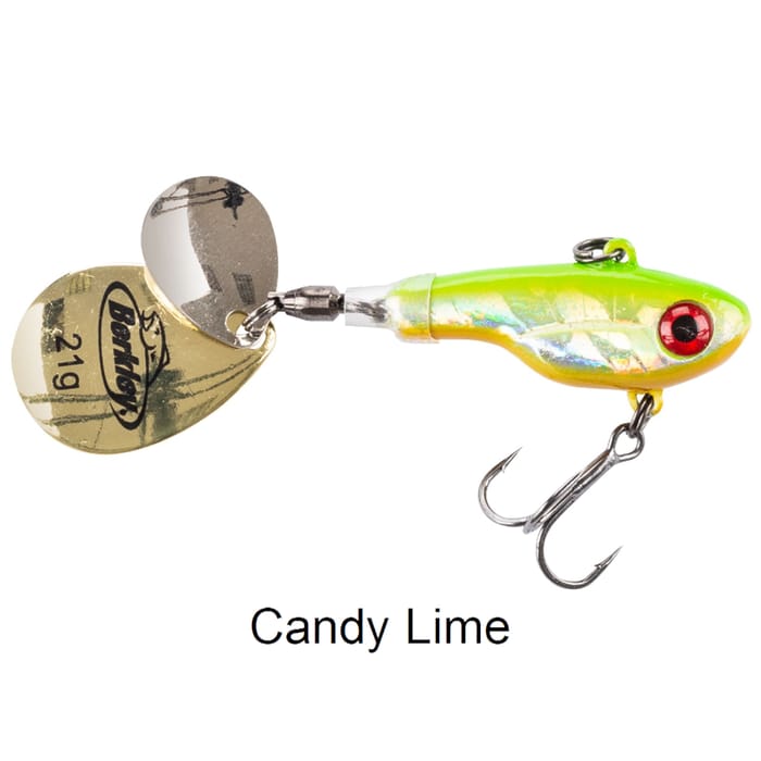 Berkley Pulse Spintail Lure 5g Candy Lime