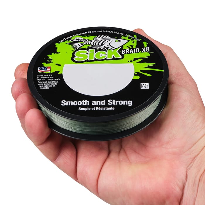 Berkley Sick Braid X8 150m - Moss Green