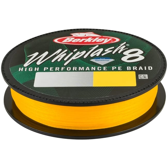 Berkley Whiplash 8 Braid Yellow 300m Spool