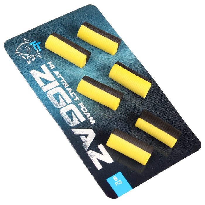 Nash Ziggaz Hi-Attract Foams Black / Yellow