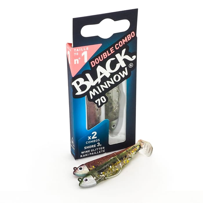 Fiiish Black Minnow Double Combo Shore 7cm