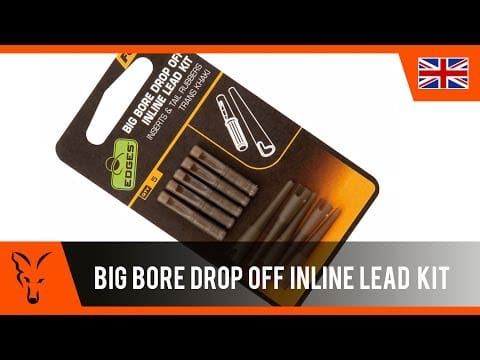 ***CARP FISHING TV*** Edges Big Bore Drop Off Inline Lead Kit