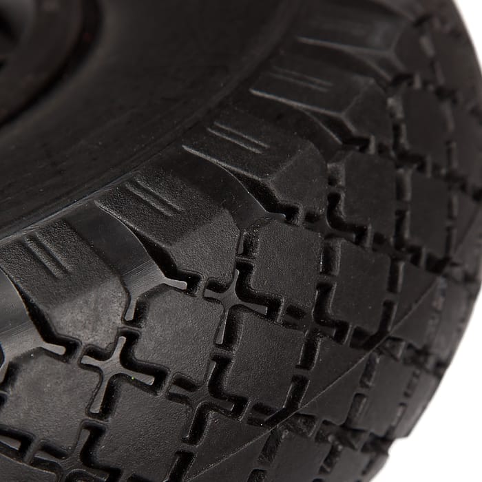 Carp Porter Triporter MK4S Fat Boy Puncture Proof Wheels Tread Close Up