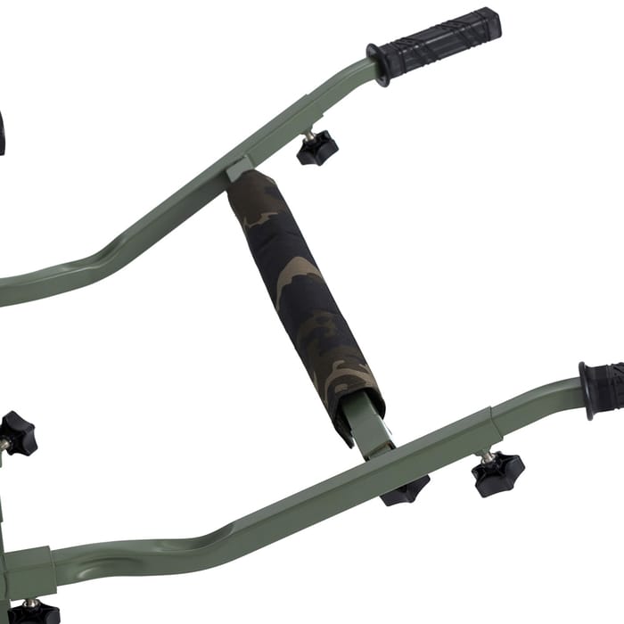 Carp Porter Compac Dark Kamo Barrow Sleeve In Use