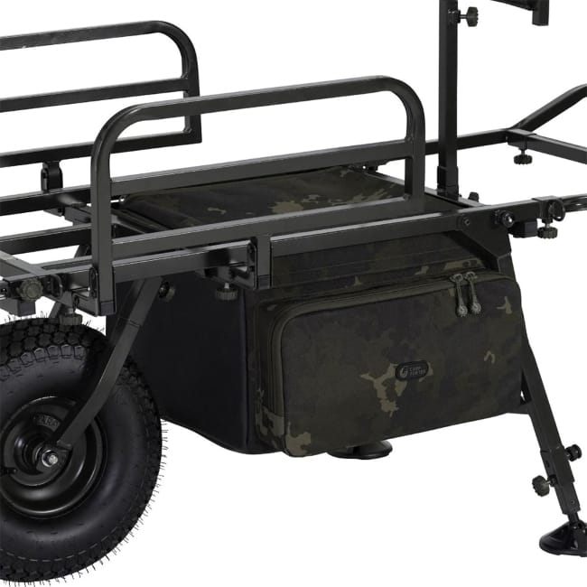 Carp Porter Drop-In Barrow Bag Deluxe - Dark Kamo