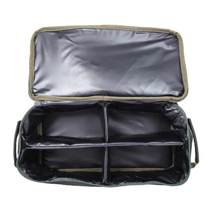 Carp Porter Green Modular Tackle Fishing Bag Open 1