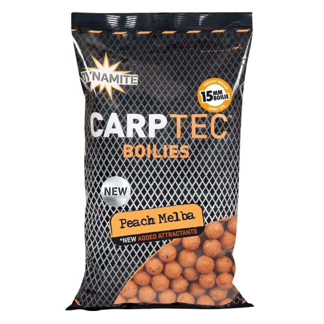 Dynamite Baits Carp-Tec Boilies - Peach Melba