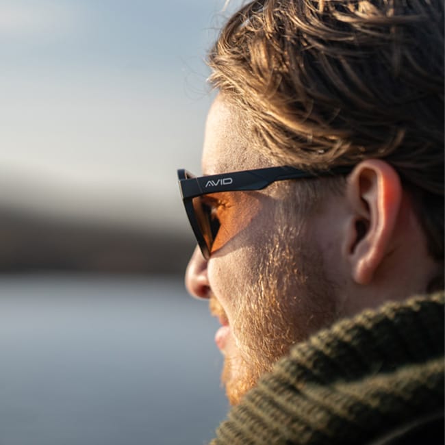 Avid Carp SeeThru AV Classic Polarised Sunglasses Brown Lens