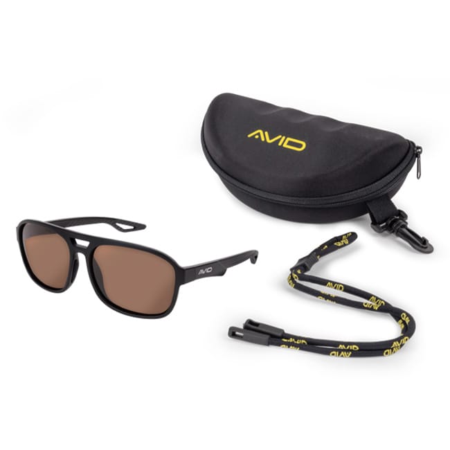 Avid Carp SeeThru AV Classic Polarised Sunglasses Brown Lens