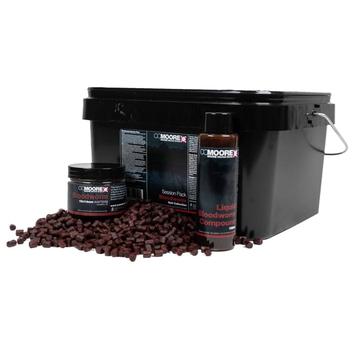 CC Moore Boosted Bloodworm Session Fishing Pack Bucket