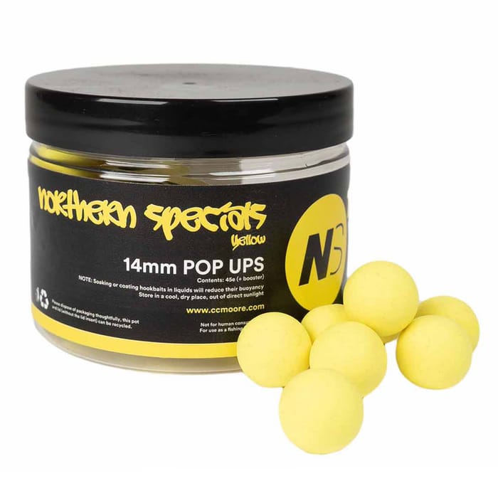 CC Moore Northern Specials NS1 Pop Ups 14mm Yellow
