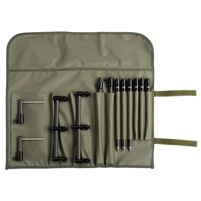 Century Carbon Stealth Fishing Rod Pod Kit Close Up
