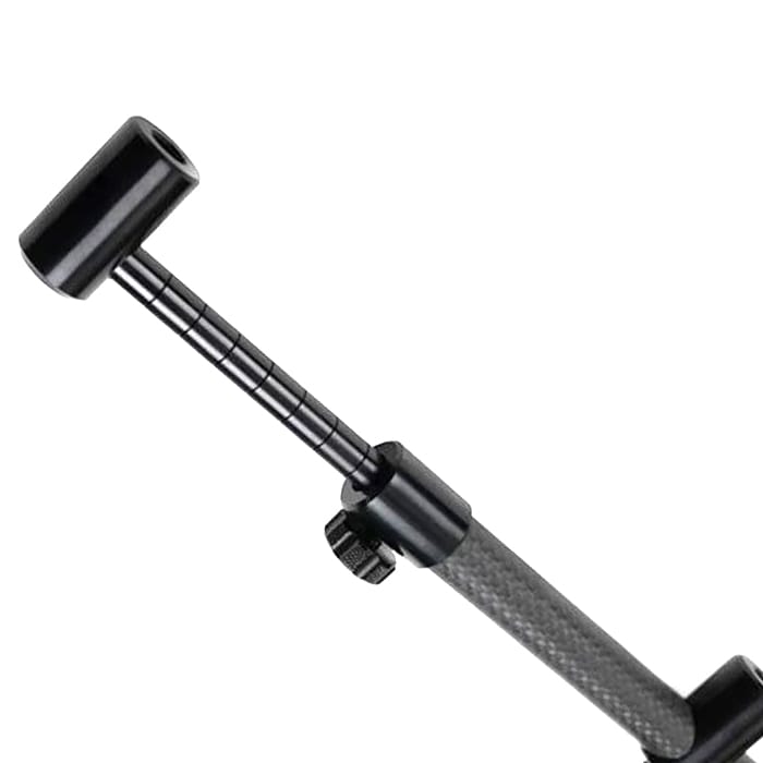Century Carbon Stealth Chunky Adjustable 3 Rod Fishing Buzz Bars Close Up 1