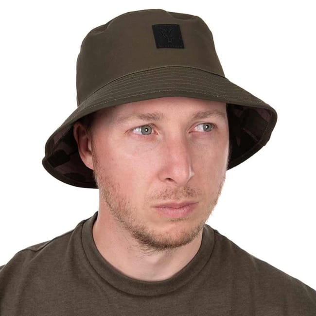 Fox Bucket Hat Reversible - Khaki / Camo
