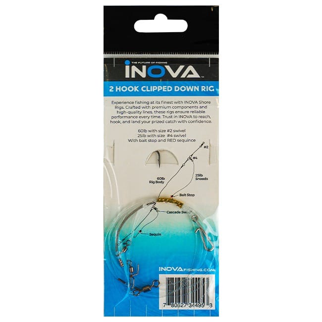 Inova 2 Hook Clip Down Rig
