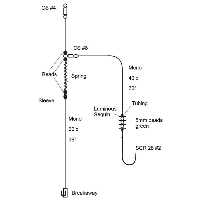Cox & Rawle Bream Beach Rig