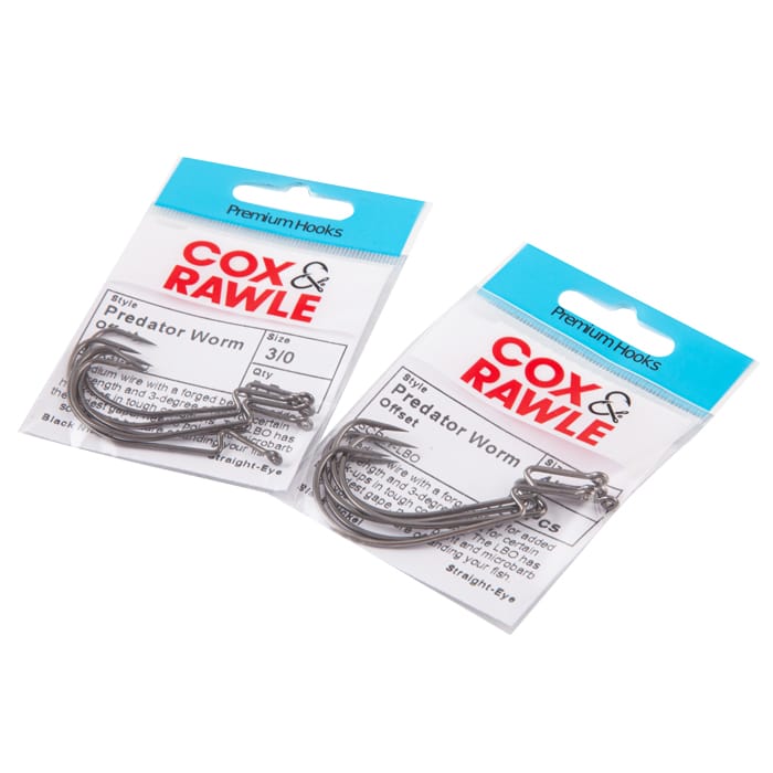 Cox & Rawle Predator Worm Offset Hooks 2