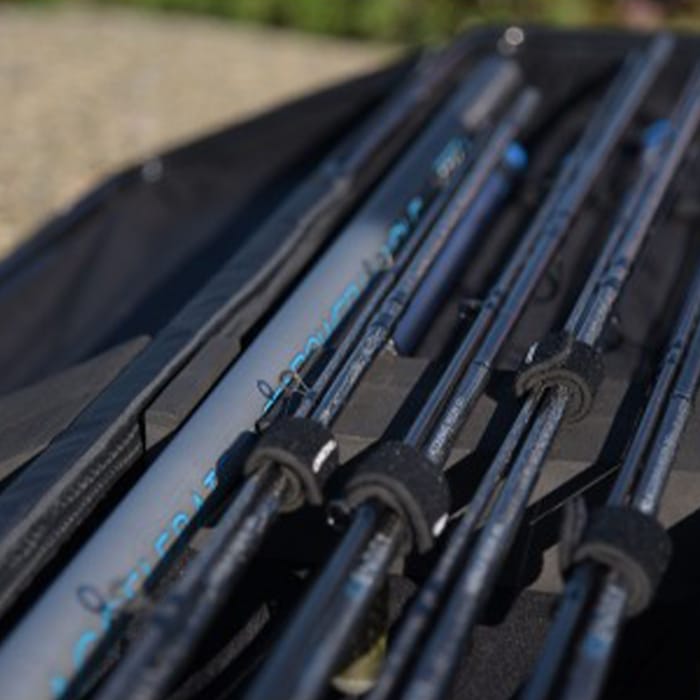 Cresta Identity Protect 175 RR Compact Fishing Case In Use Open