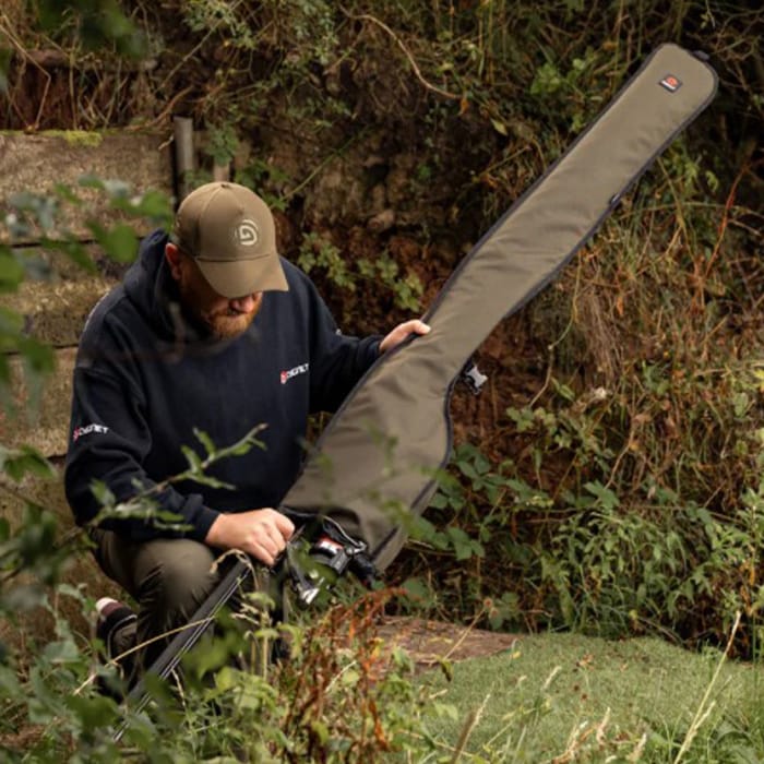 Cygnet 12ft Single Fishing Rod Sleeve In Use 1