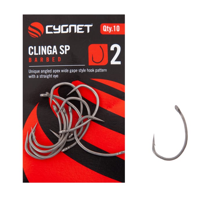 Cygnet Clinga SP Barbed Fishing Hooks 1