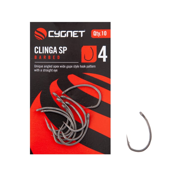 Cygnet Clinga SP Barbed Fishing Hooks 2