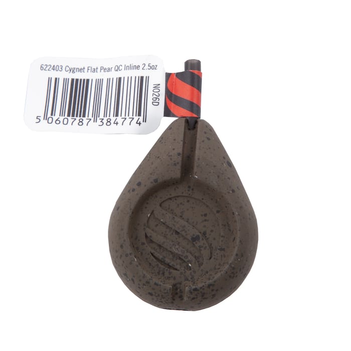 Cygnet Flat Pear QC Inline Fishing Leads 11