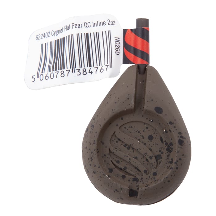 Cygnet Flat Pear QC Inline Fishing Leads 9
