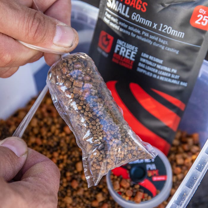 Cygnet Solid PVA Fishing Bags In Use 4