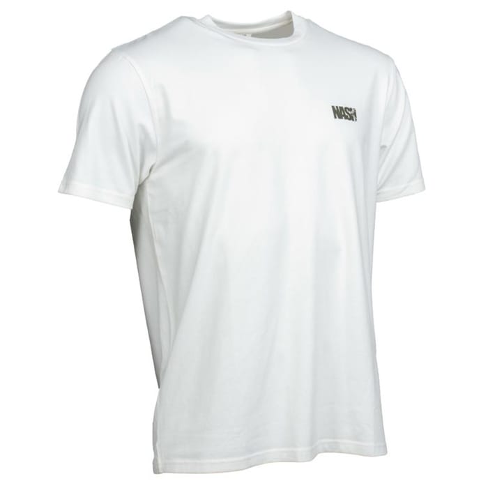 Nash Make It Happen Carp Logo T-Shirt - Ecru