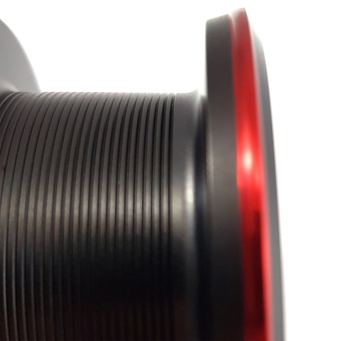 Daiwa 20 Whisker 25 QDA Reel Close Up 6