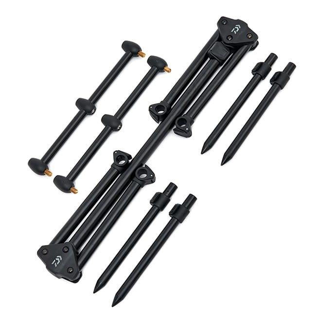 Daiwa Black Widow Low Level 3 Rod Pod
