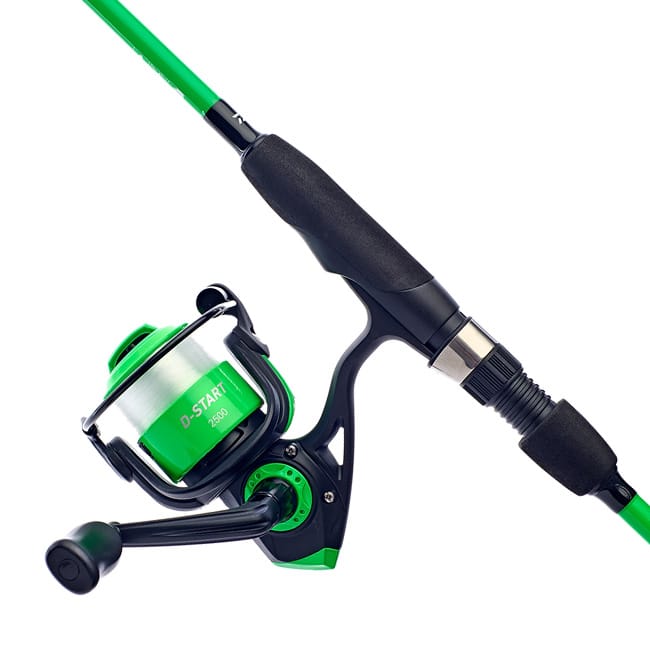 Daiwa D-Start Rod & Reel Combo - Green