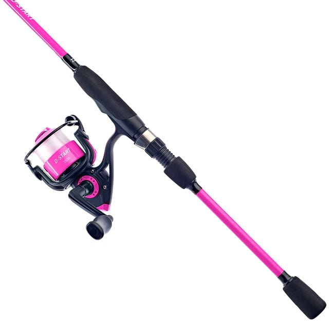 Daiwa D-Start Rod & Reel Combo - Pink