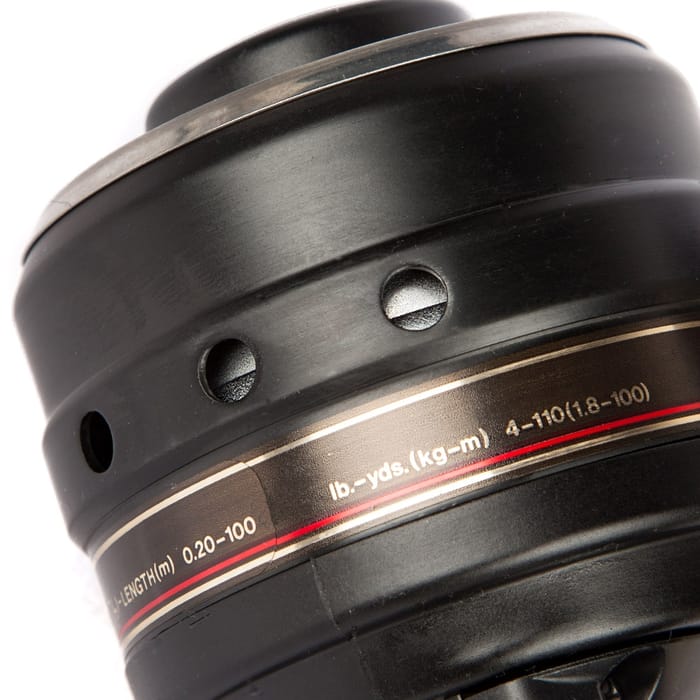 Daiwa 125M Closed Face Reel Close Up 4