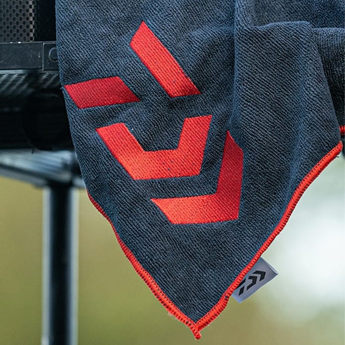 Daiwa Microfibre Towel In Use 1