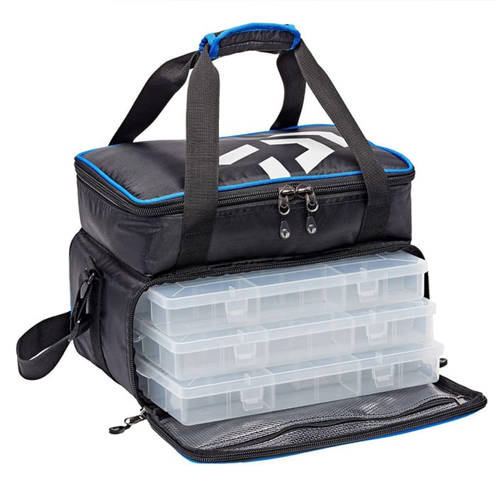 Daiwa N'ZON Feeder Case Fishing Carryall Large Front Open