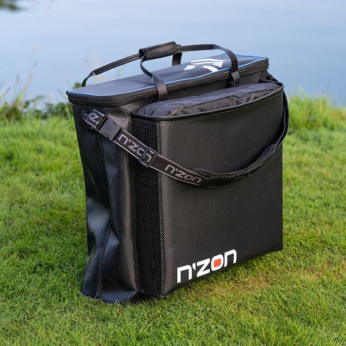 Daiwa N'ZON EVA Keepnet Fishing Bag MK2 In Use 3