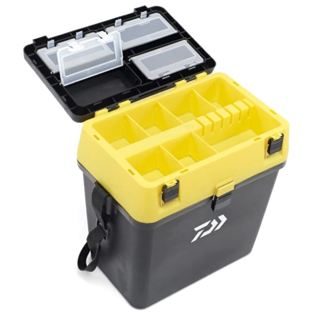 Daiwa Sea Seat Box - Black & Yellow