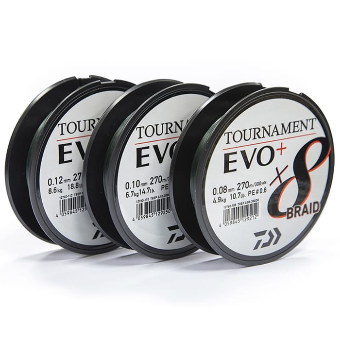 Daiwa Tournament EVO+ X8 Braid 2