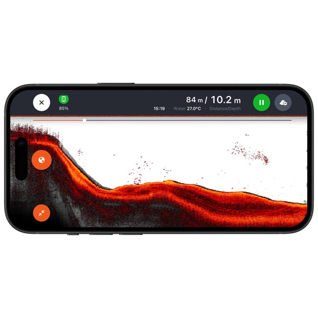 Deeper Quest Bait Boat Inc Downscan Undervision