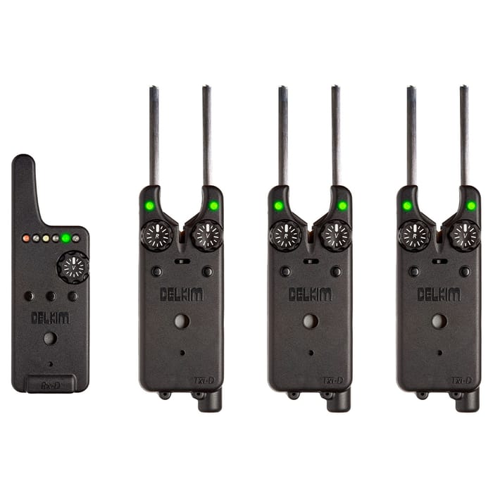 Delkim TXI-D Bite Alarm Presentation Set Green