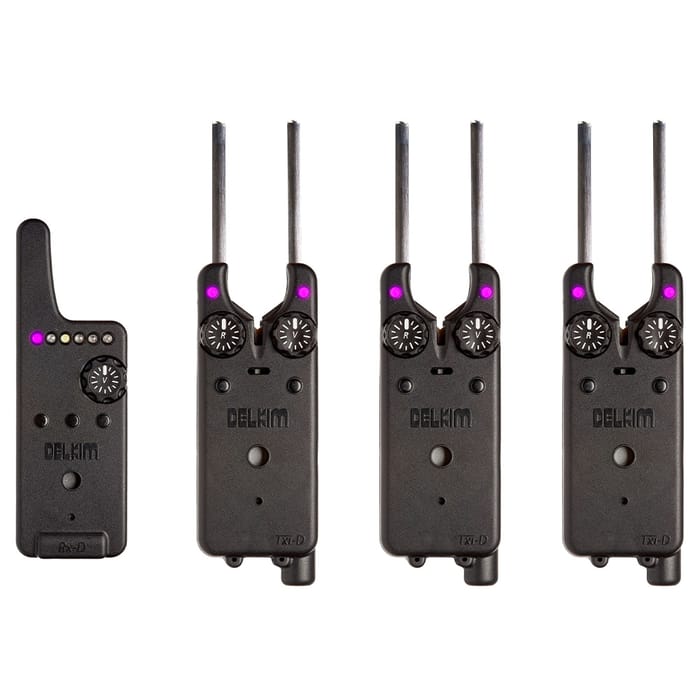 Delkim TXI-D Bite Alarm Presentation Set Purple