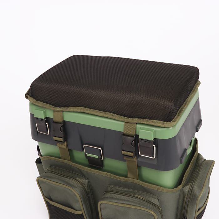 Discover Seat Box Rucksack Harness & Deluxe Seat Cushion