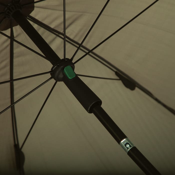 Discover Round Green Umbrella 50" Close Up 2